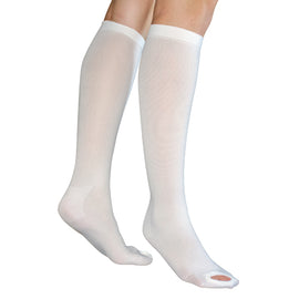 Anti-embolism Stockings Lg/reg 15-20mmhg Below Knee  Insp Toe.