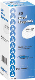 Sterile Oval Eyepad 2 5/8  X 1 5/8  Bx/50.