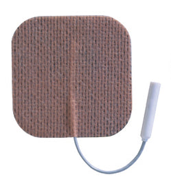 Electrodes First Choice(3165f) 2  Square  Foam  Pigtail Pk/4.