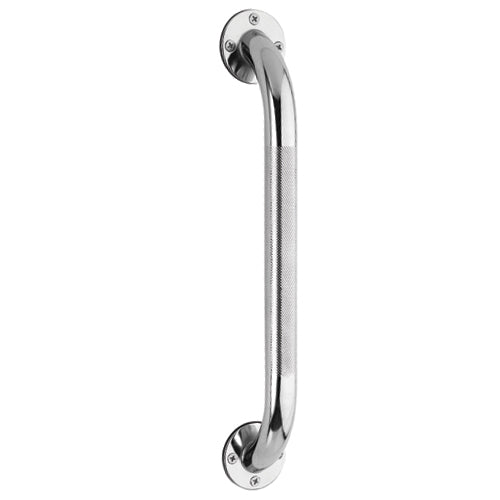 Carex Textured Chrome Wall Grab Bar 12.