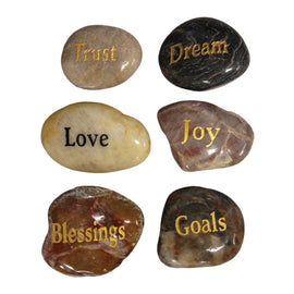 Inspirational Zen Stones Countertop Display  Pk/36.