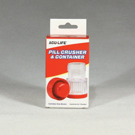 Pill Crusher And Container.