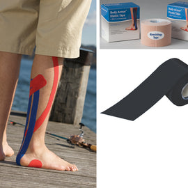 Kinesiology Tape  2  x 15ft Black.