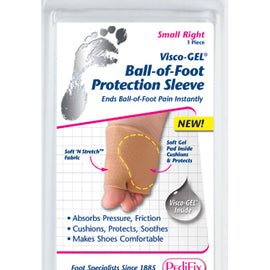 Visco-gel Ball-of-foot Protection Sleeve Large Right.