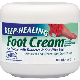 Deep Healing Foot Cream 4oz Jar.