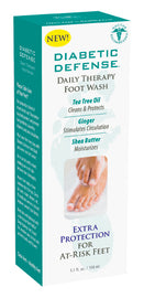 Diabetic Defense Daily Therapy Foot Wash  5.1 Oz. Bottle.