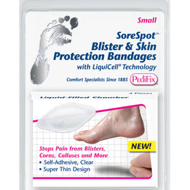 Sorespot Blister & Skin (pk/4) Protection Bandages  Large.