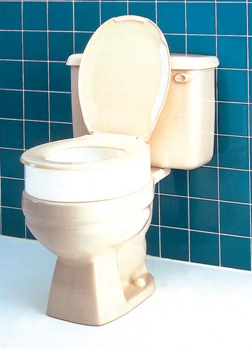 Raised Toilet Seat Elevator - Standard Carex.