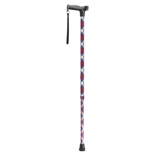 Comfort Grip Cane  Patriotic Fashion Cane - Patriotic Usa.