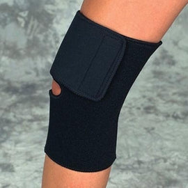 Knee Wrap Black Neoprene Small 13 -14  Sportaid.
