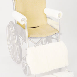 Synthetic Sheepskin Wheelchair Seat & Backrest Pads.