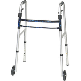 Probsics Sure Lever Release Folding Walker  Blue Flame.