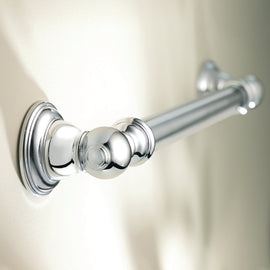Moen Kingsley Brushed Nickel Grab Bar  1.25  X 12.